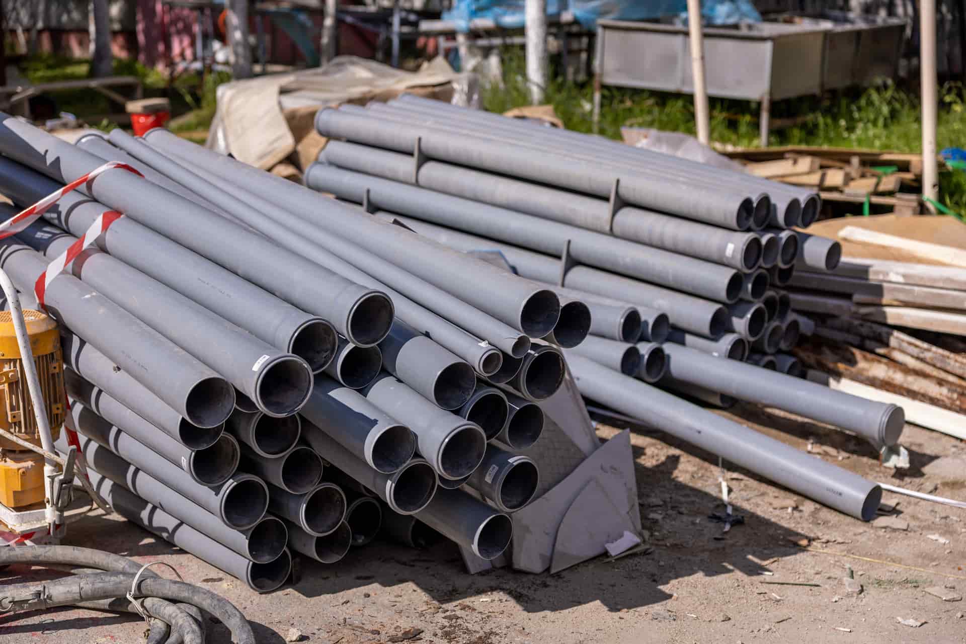 Sheet material samples, illustrating enclosure construction materials